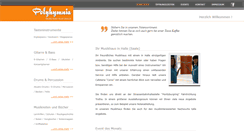 Desktop Screenshot of musikhaus-halle.de